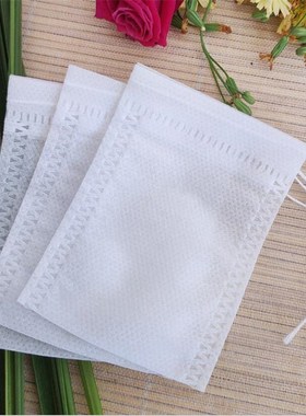 Tea Bags 100Pcs/Lot Empty Scented Drawstring Pouch Bag 5*7CM