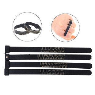 EU/HK/UK/US Ring Sizer Official Finger Measure Gauge Men and
