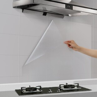 Transparent Hood Anti-oil Wall Sticker For Kitchen Furniture