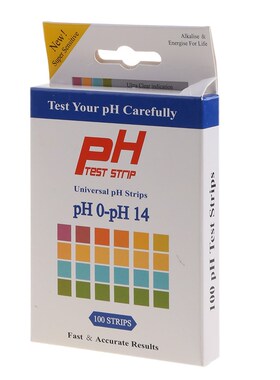 100pcs PH Test Strips 0-14 Scale Premium Litmus Tester Paper
