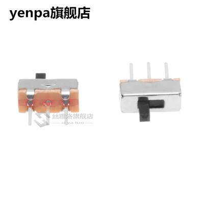 50 Pcs SS12D00G3 2 Position SPDT 1P2T 3 Pin PCB Panel Mini V