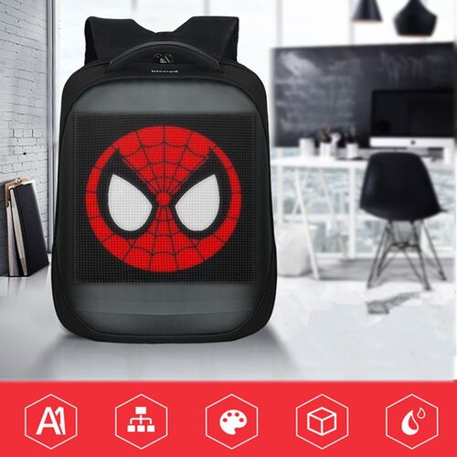 Led Backpack Third Generation Led Display Backpack Smart WIF
