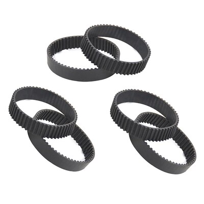 1Pcs S3M-1188 To S3M-1500 Black Rubber Close Loop Timing Bel