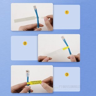 Thermal Printer Mini Handheld Sticker Cable Label Printer Bl