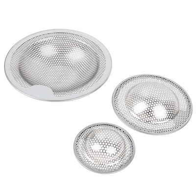 1PCS Stainless Steel Bathtub Hair Catcher Stopper Shower Dra