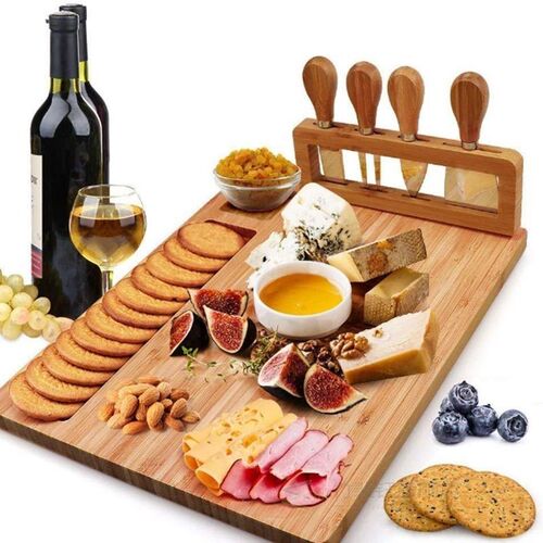 Bamboo Cheese Board Wood cheese board 1pc