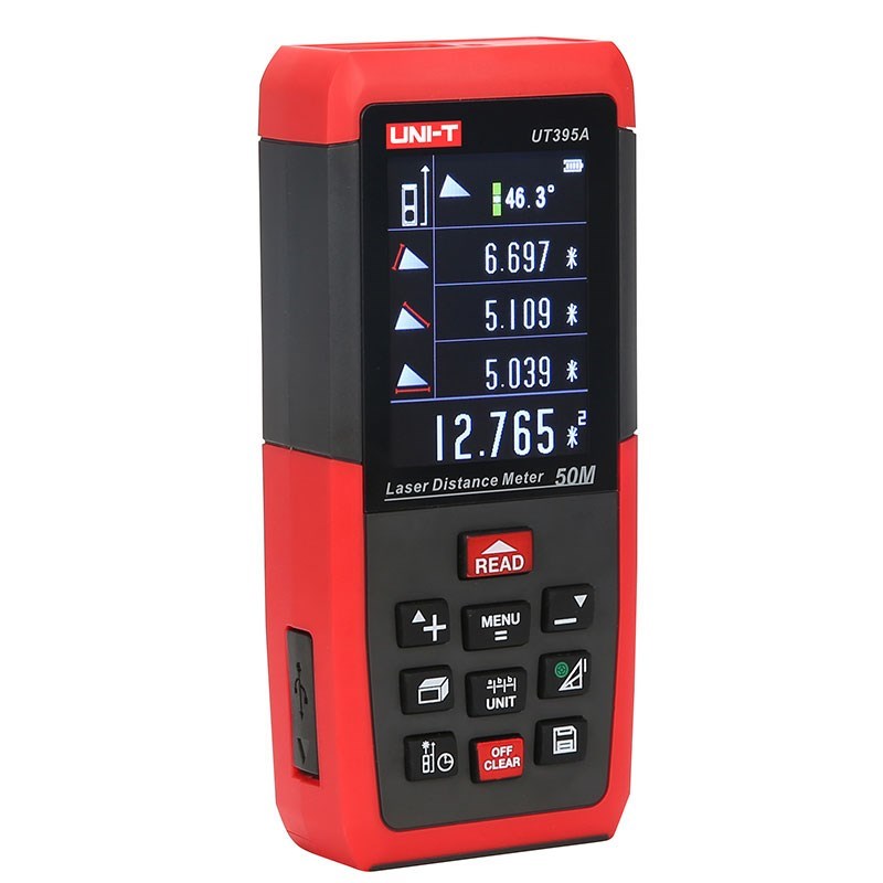 Handheld Laser Rangefinder USB Distance Meter 50M 70M 100M M