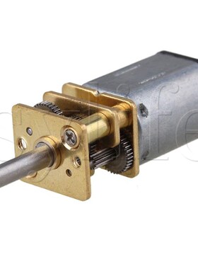 33x12mm Silver Metal 25RPM DC 3V Mini Speed Reduction Gearbo