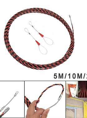 5m/10m/20m Electric Cable Tape Conduit Duct Cable Push Pulle