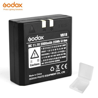 Godox V850 V860 Speedlite Li ion Battery VB18 DC 11.1V 2000