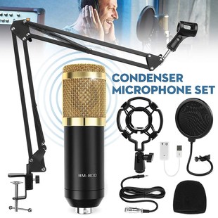 BM 800 Karaoke Microphone BM800 Studio Condenser USB Mic bm