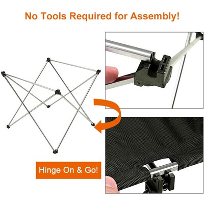 Outdoor Camping Table Portable Foldable Desk  Computer Bed l