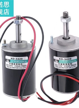 DC 12V 3000RPM Electric Permanent Magnet High Speed Motor 30