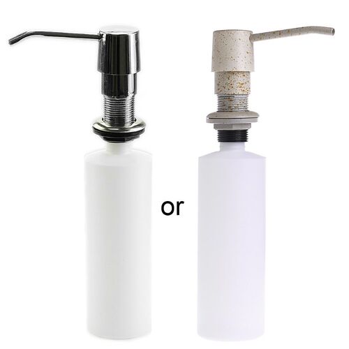 300ml Plastic+Stainless Steel Bathroom Kitchen Sink Liquid S
