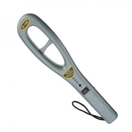 Handheld Metal Detector with High Sensitivity, LED Light, S