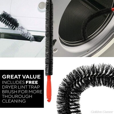Bendable Cleaning Brush Set for Chimney Fireplace Pipe Stov
