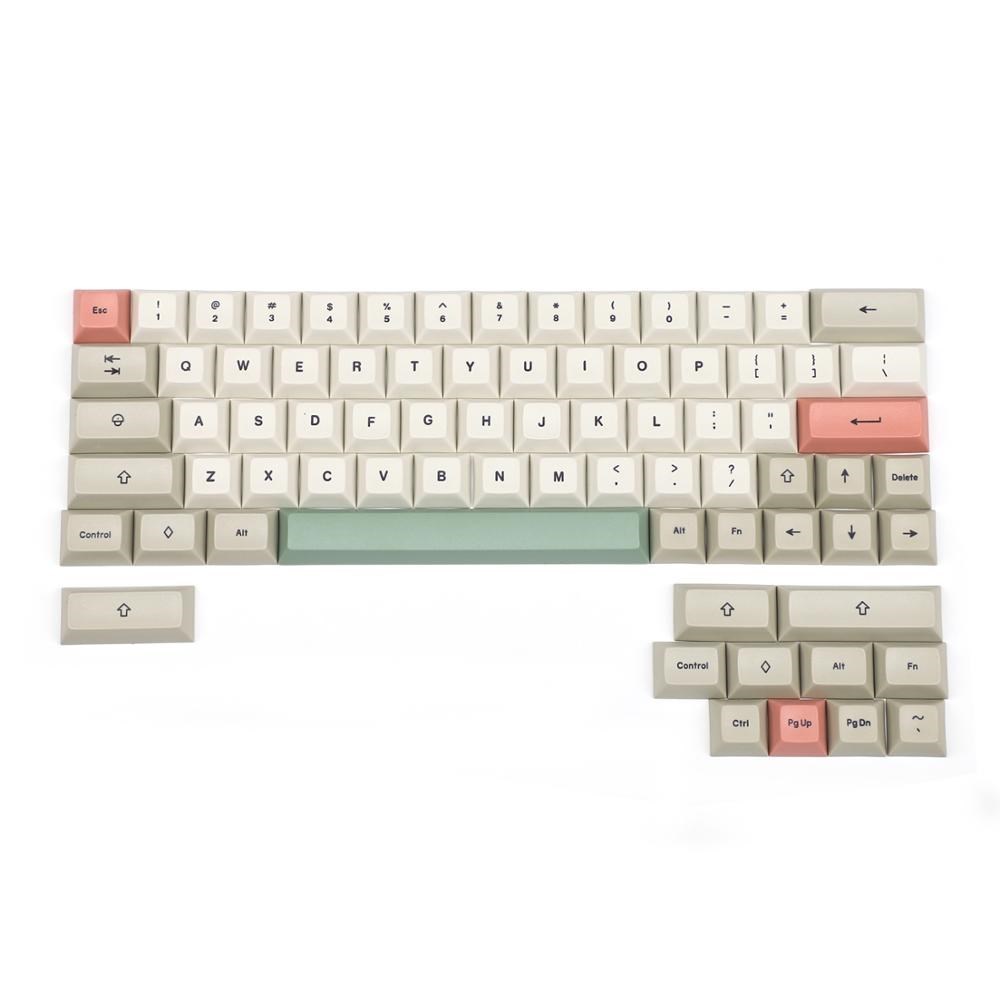 DSA Profile 9009 Dye Sub 61 64 68 ANSI Keyset Thick PBT Keyc