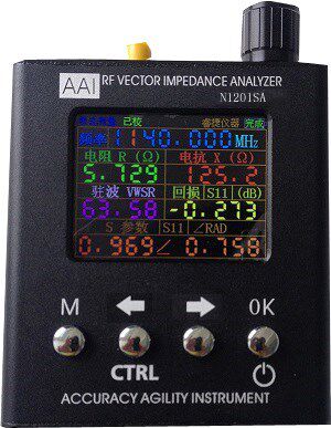 English verison   genuine Antenna Analyzer N1201SA SWR