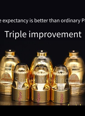 Zhang's P80 Air CNC plasma cutting tip nozzle electrode nozz