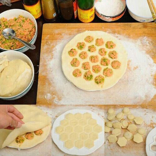Dumpling Mold Maker Gadgets Tool Dough Press Ravioli Making