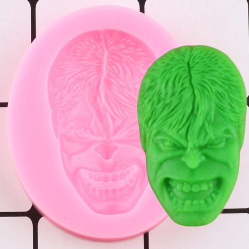 3D Hulk Figure Silicone Mold DIY Party Cake Decorating Tools