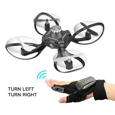 Car Model Toy Folding Unmanned Aircraft (UAV) Gesture Contr