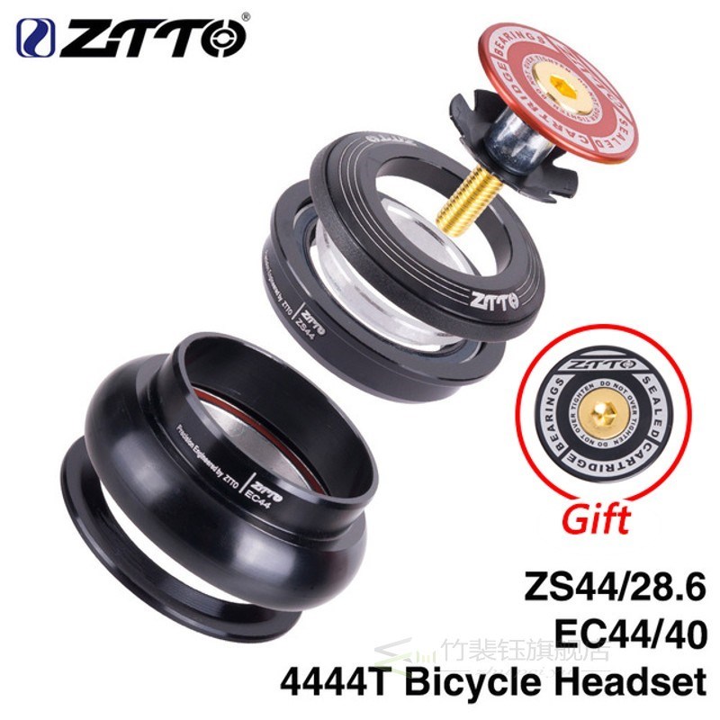 ZTTO MTB Bike Headset 44mm ZS44 EC44 CNC 1 1/8'' 1 1/2'' St