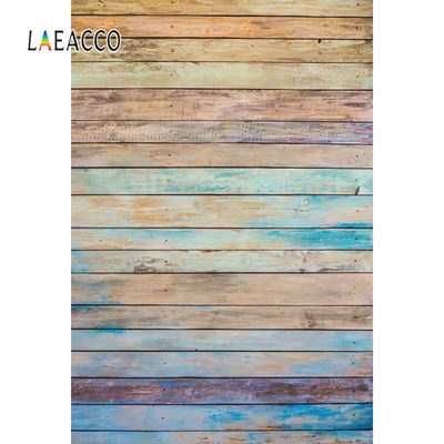 Photography Backdrops Gradient Color Fade Wooden Board Cowb