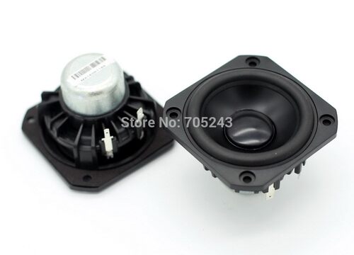 pair( 2 pcs) peerless P830986  HIEND   3inch aluminum  cone