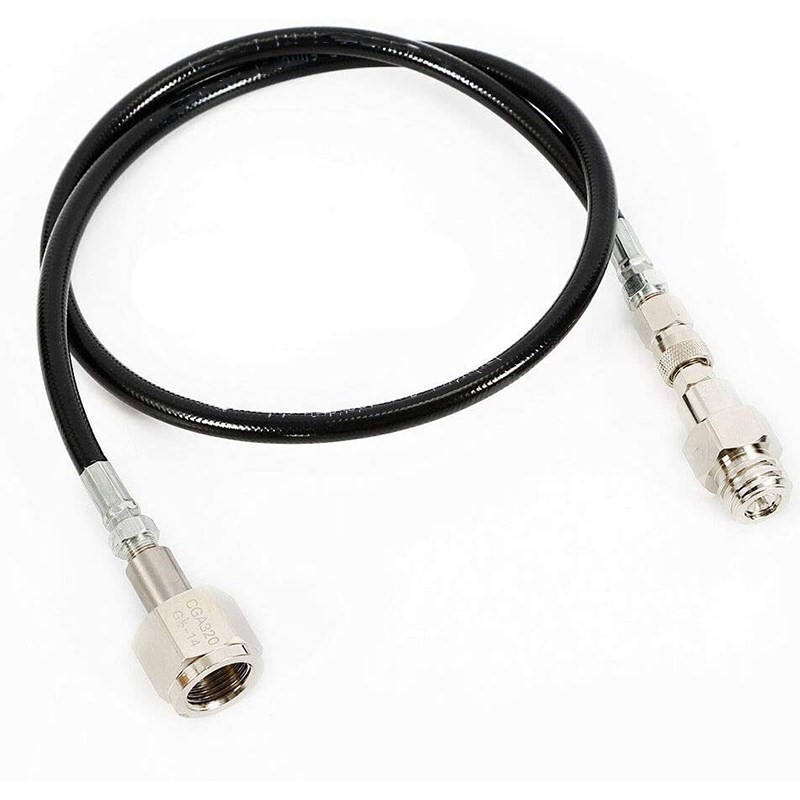 36 inch Hose CO2 Soda Club to External CGA320 Tank Direct Ad