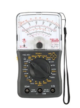 Mini Handheld Analog Multimeter AC/DC Voltmeter Ammeter Resi