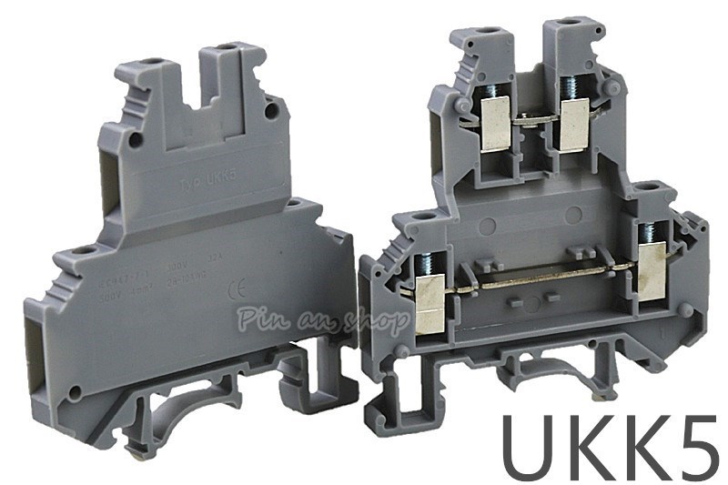 50PCS UKK5 double terminal double lugs of flame retardant ma