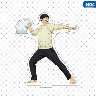 Anime Haikyuu!! Figures Desk Plate Models Anime Acrylic Stan