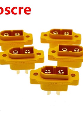 5PCS XT60E-M Mountable XT60 Male Plug Connector Model aircra