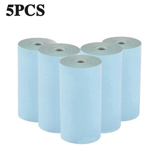 3 Rolls/5 Rolls 57*30mm Color Printer Paper Printing For Pe
