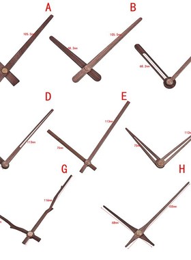 1PC DIY Wooden Pointers Wall Clock Hands 12 inch Clock Needl