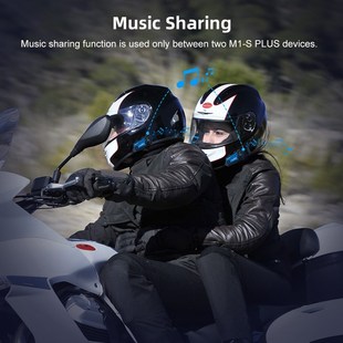 M1-S Plus Helmet Intercom Headset Motorcycle Bluetooth Inter