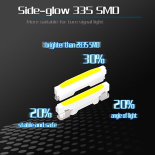 Light-Lamp Indicators Amber Blinkers Motorcycle-Turn-Signal