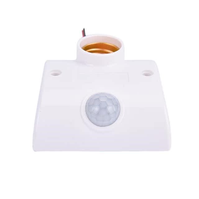 Lamp Base E27 Lamp Bulb Base Infrared IR Sensor Automatic Mo