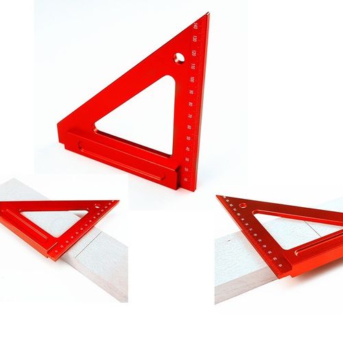 Precision Triangle Ruler Woodworking Tool High Quality Measu
