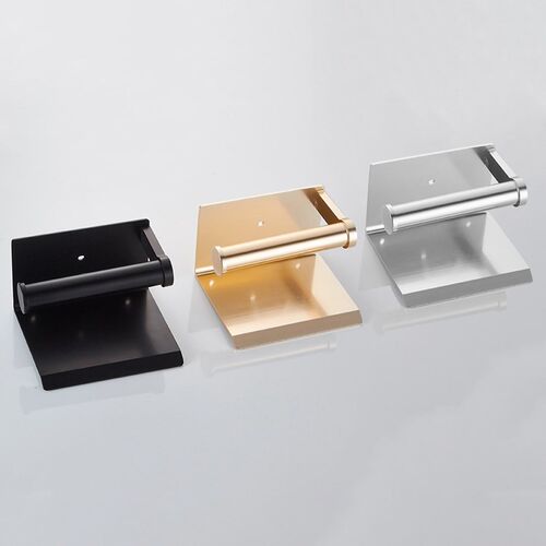 Toilet Paper Holder with Shelf Wall Mounted Mobile Phone Pap