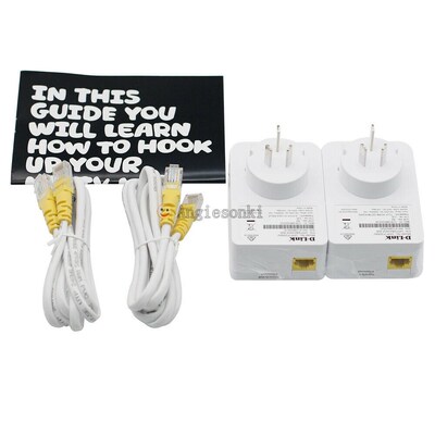 D-LINK DHP-P309AV POWERLINE AV500 PASSTHROGH ADAPTER NETWORK