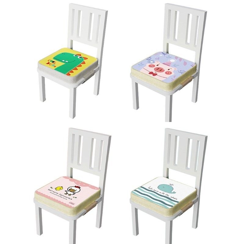dining chair booster cushion 39x39x5cm toddler cartoon anima