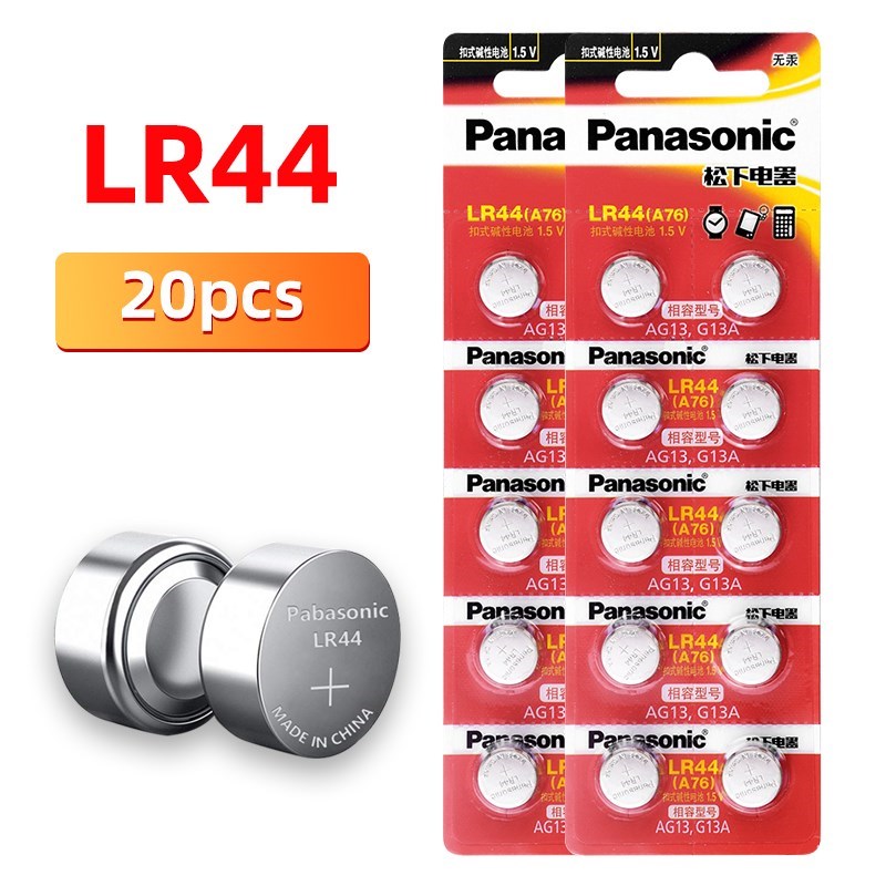 20pcs/1pack  AG13 Coin Cell Battery LR44 357 357A S76E G13 A
