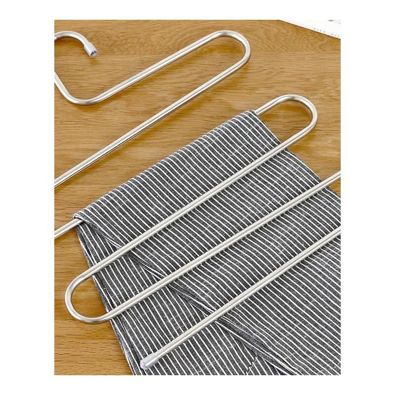 Trousers Hanger Bathroom Organizer   Clothes Closet Belt Hol