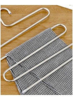 Trousers Hanger Bathroom Organizer   Clothes Closet Belt Hol