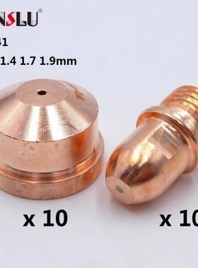 10 Tip PD0101 + 10 Electrode PR0101 Trafimet A101/A141/P101/