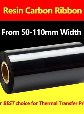 Thermal Transfer Ribbon Resin width 50mm -110mm length 300m