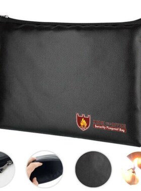 Fireproof Waterresistant Money Safe Cash Box Secret Document