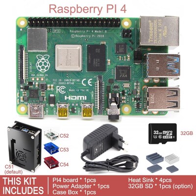 2019 new released original Raspberry Pi 4 Model B BCM2711 Qu